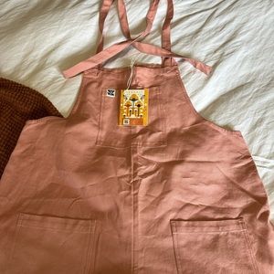 Dusty pink Lucy and yak overalls
